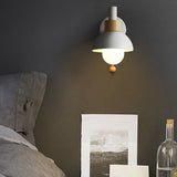 Moderne Wandleuchte Innen aus Eisen und Glas für Wohnzimmer und Schlafzimmer 7