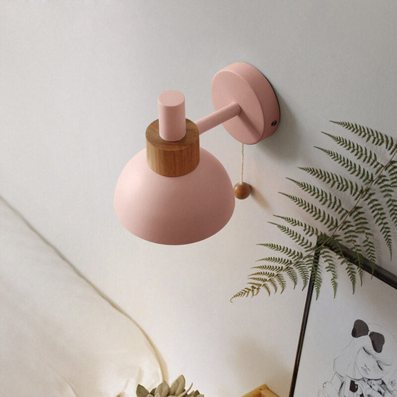 Moderne Wandleuchte Innen aus Eisen und Glas für Wohnzimmer und Schlafzimmer 8