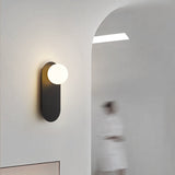 Moderne Wandleuchte Innen mit Glasring – LED Wandleuchte für Wohnzimmer und Flure 2
