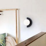 Moderne Wandleuchte Innen mit Kugelförmigem Glasdesign - LED Wandleuchte für Wohnzimmer 0