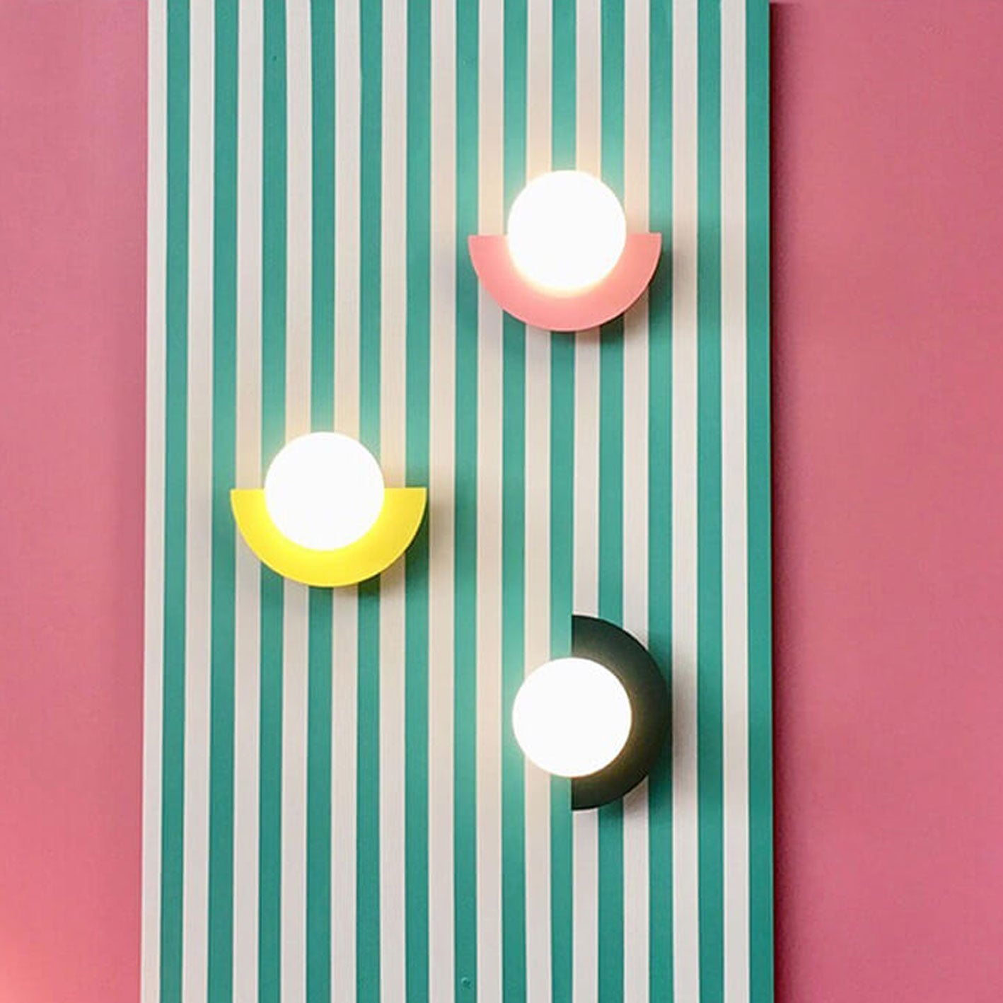 Moderne Wandleuchte Innen mit Kugelförmigem Glasdesign - LED Wandleuchte für Wohnzimmer 1