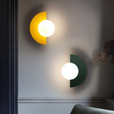 Moderne Wandleuchte Innen mit Kugelförmigem Glasdesign - LED Wandleuchte für Wohnzimmer 3