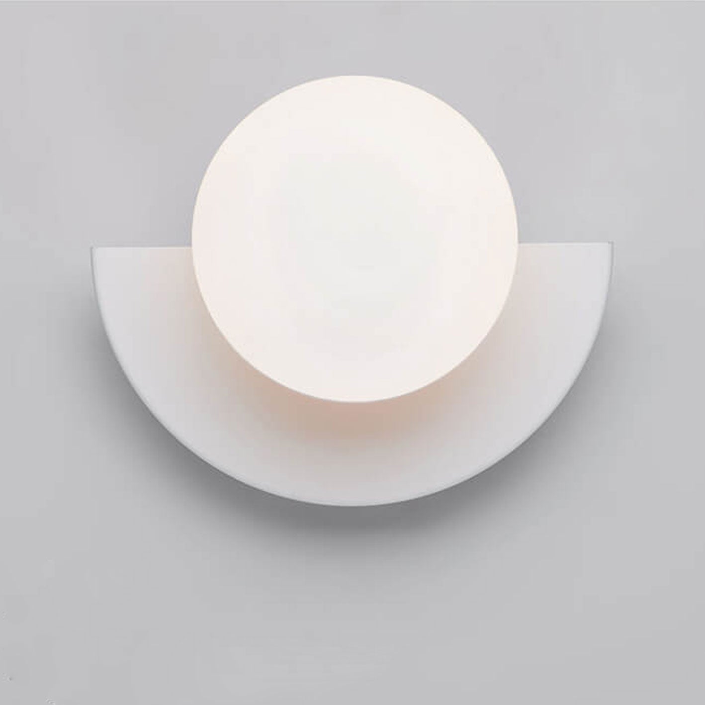 Moderne Wandleuchte Innen mit Kugelförmigem Glasdesign - LED Wandleuchte für Wohnzimmer 7