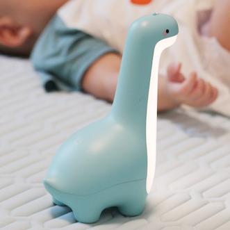 Nachtlicht Kinder Dinosaurier Silikon LED Langhals Design für Beruhigende Träume 3