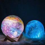 Nachtlicht Kinder mit Sternenhimmel – LED Nachtlampe mit Touch-Control 1