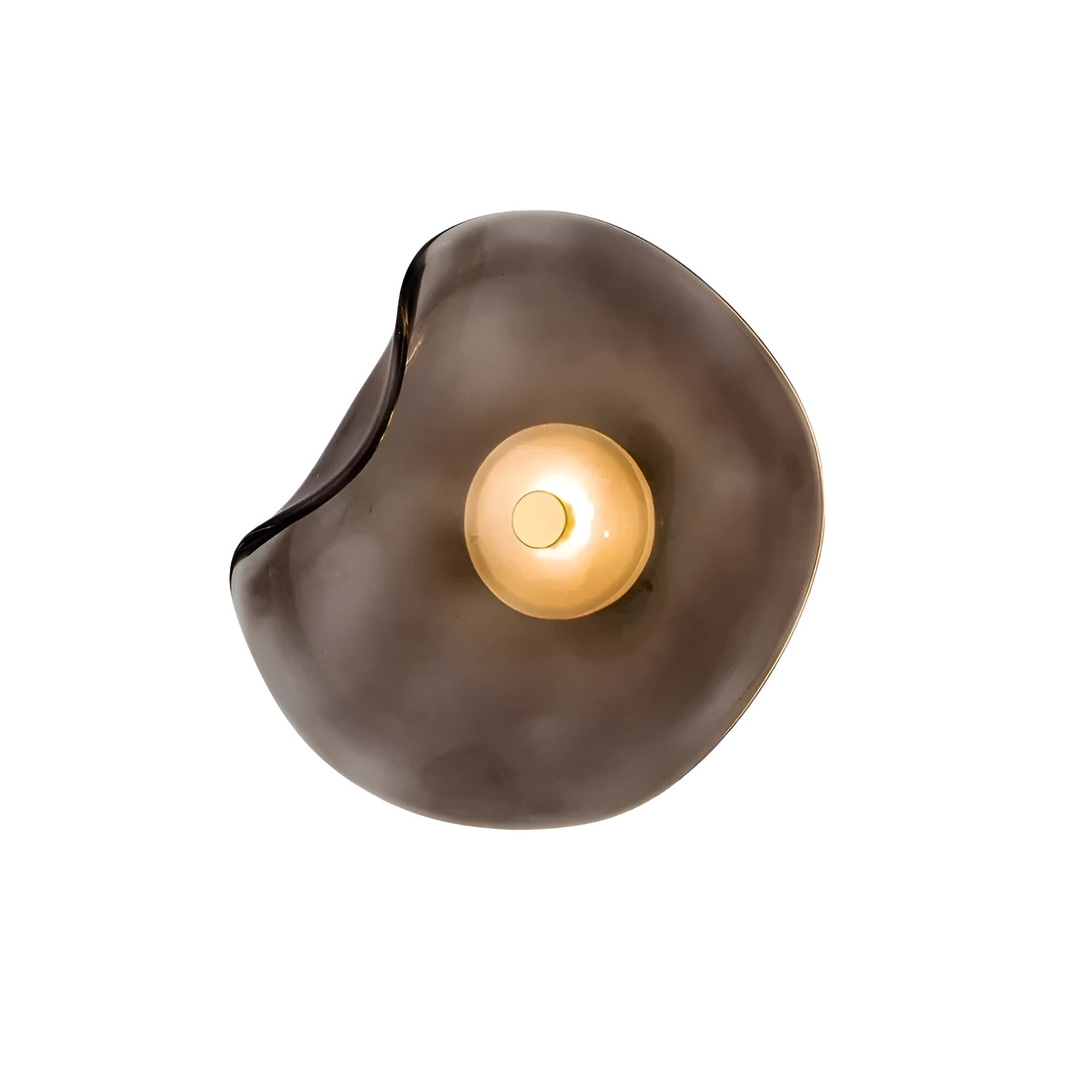 Nordic Curved Glass LED Wandlampe im Japandi-Stil – Elegante Beleuchtung für jeden Raum 0