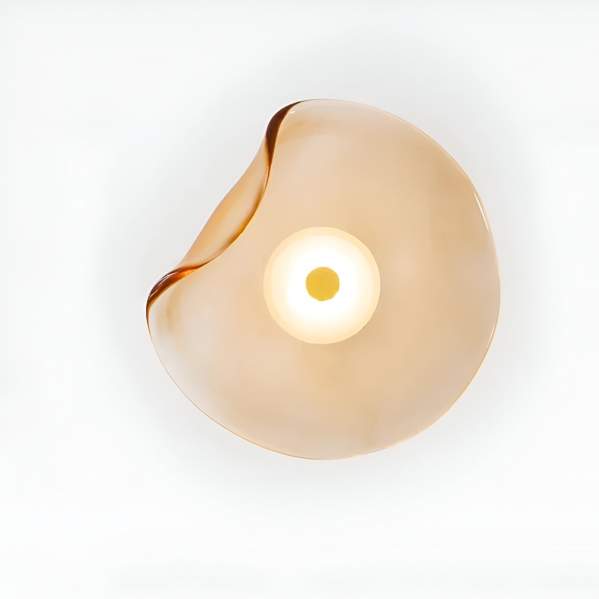 Nordic Curved Glass LED Wandlampe im Japandi-Stil – Elegante Beleuchtung für jeden Raum 10