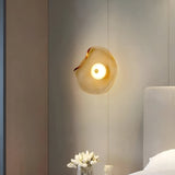 Nordic Curved Glass LED Wandlampe im Japandi-Stil – Elegante Beleuchtung für jeden Raum 2
