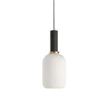 Nordic Retro Pendelleuchte aus Buntglas – Vintage Hängelampe in 5 Farben, E27, für stilvolle Innenräume 23