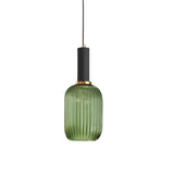 Nordic Retro Pendelleuchte aus Buntglas – Vintage Hängelampe in 5 Farben, E27, für stilvolle Innenräume 25