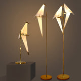 Origami Tischlampe mit Magnetbefestigung – Elegante Vogelform und Warmes Licht für Stilvolle Raumbeleuchtung 3