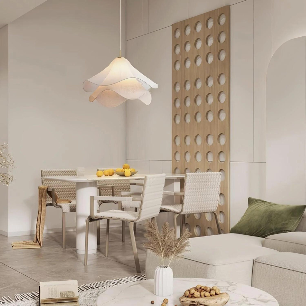 Pendelleuchte mit Modernem Design und Sanfter LED-Beleuchtung für Esszimmer, Wohnzimmer und Schlafzimmer – Verstellbare Hängeleuchte 5