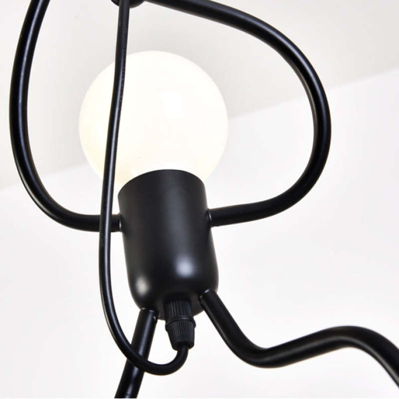 Retro Hängelampe im Iron Man Design – Verstellbare Höhe für individuelles Ambiente 7