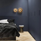 Runde Alabaster LED Wandleuchte – Elegante Innenbeleuchtung für modernes Ambiente, Ø20-35cm 3