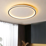 Runde LED-Deckenleuchte im Skandinavischen Stil – Hochwertige Metall- und Glasverarbeitung für Wohnzimmer, 20-60cm 1