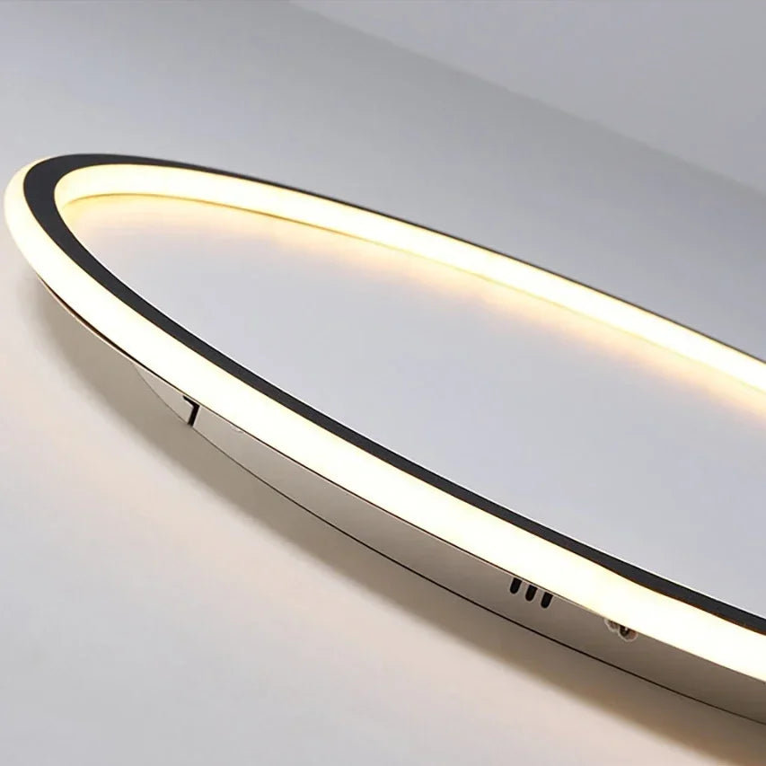 Runde LED-Deckenleuchte im Skandinavischen Stil – Hochwertige Metall- und Glasverarbeitung für Wohnzimmer, 20-60cm 5