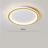 Runde LED-Deckenleuchte im Skandinavischen Stil – Hochwertige Metall- und Glasverarbeitung für Wohnzimmer, 20-60cm 7
