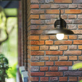Rustikale Außenwandleuchte aus Antikem Messing mit IP65 Schutz – LED Wandleuchte Außen für Terrasse und Garten 8