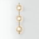 Schwarze LED Wandleuchte Innen – Nordic Runde Ceto Glas Wandlampe mit Minimalistischem Design und Energieeffizienter 5W Lichtquelle 18