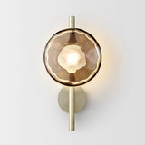 Schwarze LED Wandleuchte Innen – Nordic Runde Ceto Glas Wandlampe mit Minimalistischem Design und Energieeffizienter 5W Lichtquelle 19