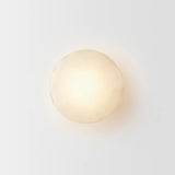 Schwarze LED Wandleuchte Innen – Nordic Runde Ceto Glas Wandlampe mit Minimalistischem Design und Energieeffizienter 5W Lichtquelle 22