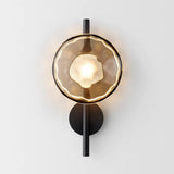 Schwarze LED Wandleuchte Innen – Nordic Runde Ceto Glas Wandlampe mit Minimalistischem Design und Energieeffizienter 5W Lichtquelle 23