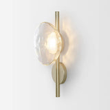 Schwarze LED Wandleuchte Innen – Nordic Runde Ceto Glas Wandlampe mit Minimalistischem Design und Energieeffizienter 5W Lichtquelle 24