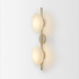 Schwarze LED Wandleuchte Innen – Nordic Runde Ceto Glas Wandlampe mit Minimalistischem Design und Energieeffizienter 5W Lichtquelle 26