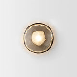 Schwarze LED Wandleuchte Innen – Nordic Runde Ceto Glas Wandlampe mit Minimalistischem Design und Energieeffizienter 5W Lichtquelle 29