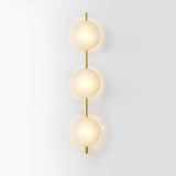 Schwarze LED Wandleuchte Innen – Nordic Runde Ceto Glas Wandlampe mit Minimalistischem Design und Energieeffizienter 5W Lichtquelle 30