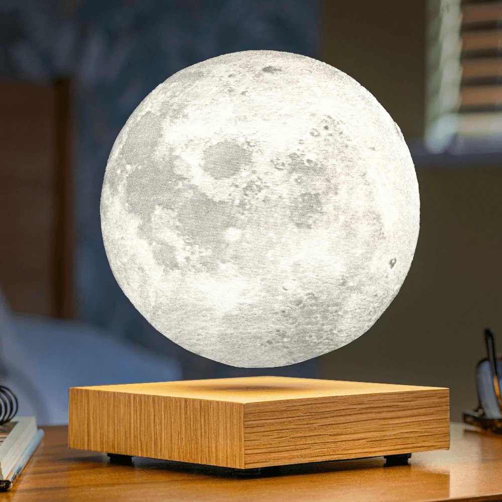 Schwebende Mondlampe mit 3D-Druck – Mondleuchte für Zuhause und Deko 2