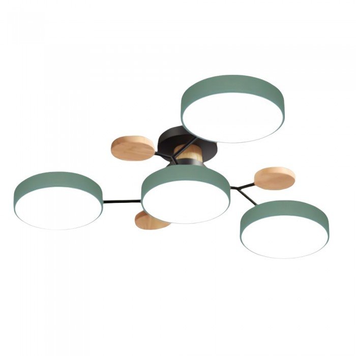 Skandinavische LED Deckenleuchte für Wohnzimmer - Moderne Deckenlampe 60 cm 0