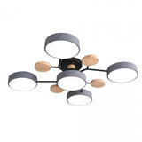 Skandinavische LED Deckenleuchte für Wohnzimmer - Moderne Deckenlampe 60 cm 13