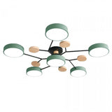 Skandinavische LED Deckenleuchte für Wohnzimmer - Moderne Deckenlampe 60 cm 14