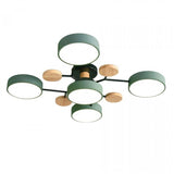 Skandinavische LED Deckenleuchte für Wohnzimmer - Moderne Deckenlampe 60 cm 19