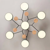Skandinavische LED Deckenleuchte für Wohnzimmer - Moderne Deckenlampe 60 cm 4