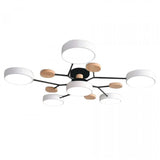 Skandinavische LED Deckenleuchte für Wohnzimmer - Moderne Deckenlampe 60 cm 9