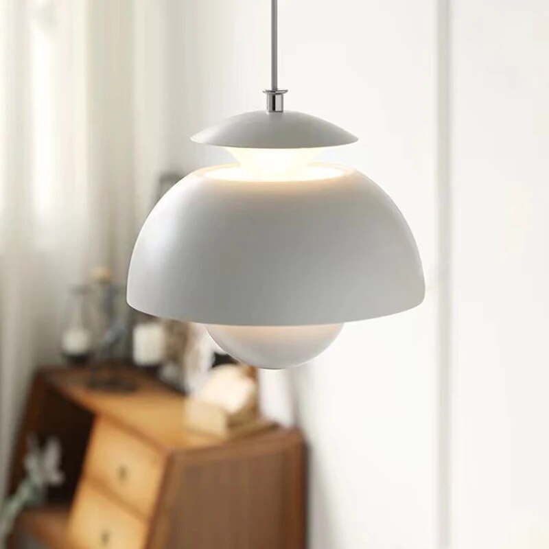 Skandinavische LED Pendelleuchte – Moderne Deckenlampe mit energieeffizientem Licht für stilvolle Räume 1