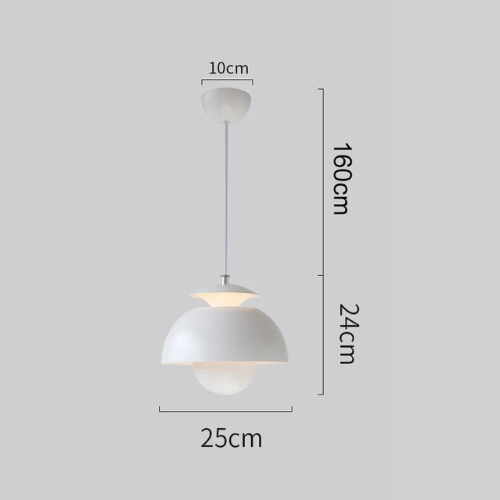 Skandinavische LED Pendelleuchte – Moderne Deckenlampe mit energieeffizientem Licht für stilvolle Räume 6