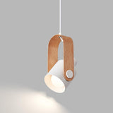 Skandinavische Pendelleuchte aus Holz und Metall – Elegantes Design für Esstisch und Wohnräume 7