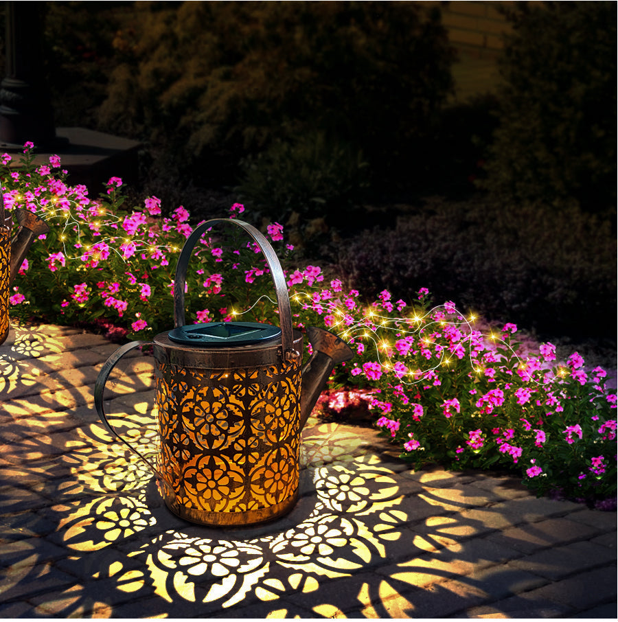 Solar Gartenleuchte mit Retro-Eisenlaterne – 80 cm Warmweiß, Automatischer Ein/Aus-Schalter für stimmungsvolle Gartenbeleuchtung 4