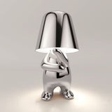 Stilvolle LED Tischlampe mit Warmlicht und Akku – Modernes Design für Wohnzimmer, Schlafzimmer und Büro 7