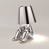 Stilvolle LED Tischlampe mit Warmlicht und Akku – Modernes Design für Wohnzimmer, Schlafzimmer und Büro 9