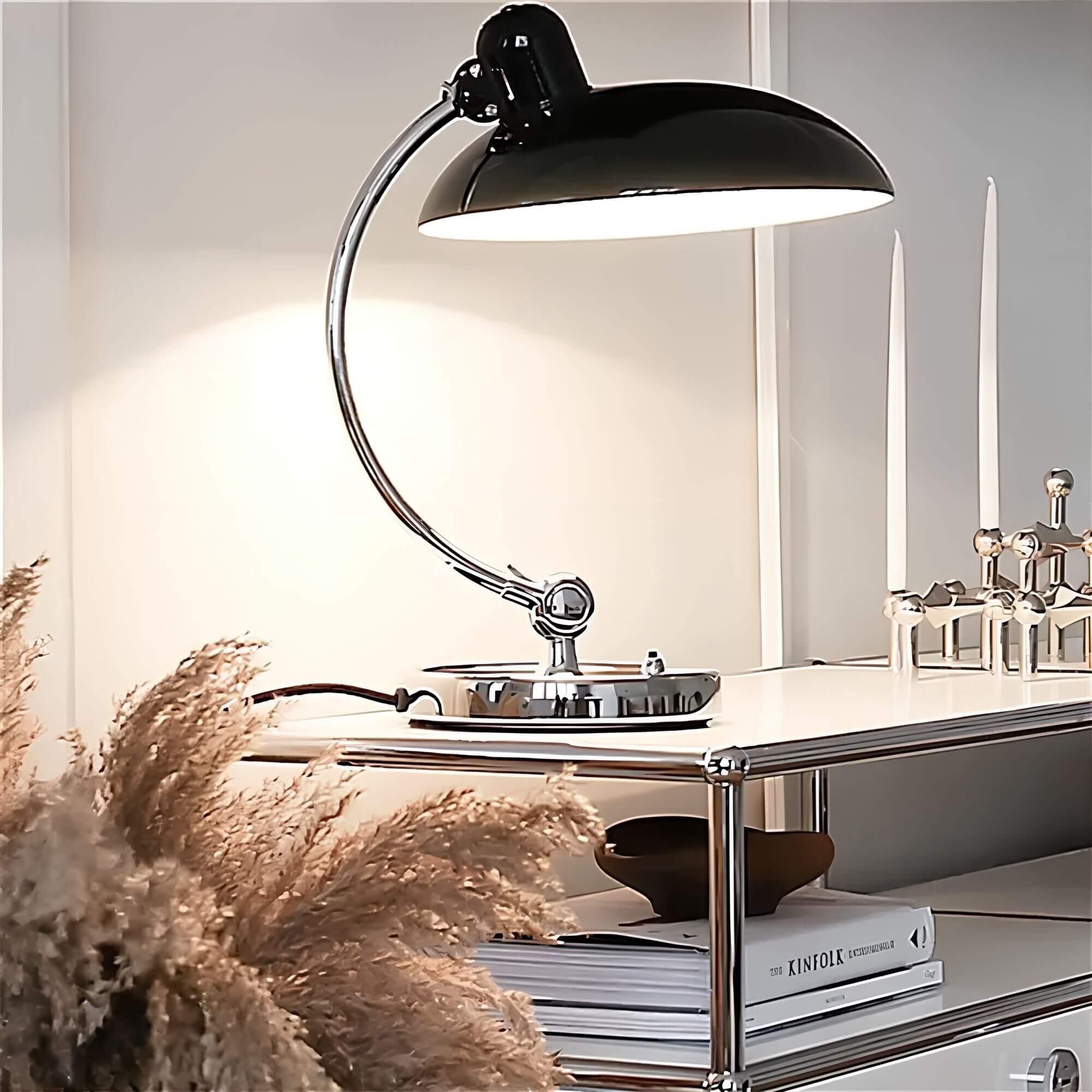 Tischlampe Skandinavisches Design Minimalistisch für Wohnzimmer Büro Schlafzimmer 1