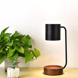 Tischlampe aus Holz im Minimalistischen Design für Schlafzimmer und Wohnzimmer 1