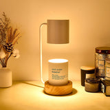Tischlampe aus Holz im Minimalistischen Design für Schlafzimmer und Wohnzimmer 5