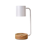 Tischlampe aus Holz im Minimalistischen Design für Schlafzimmer und Wohnzimmer 9