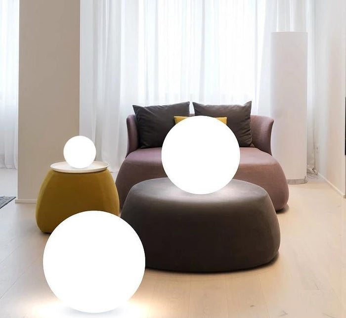 Tragbare Kabellose Tischlampe mit Fernbedienung – Akku Tischleuchte in 4 Farben, 25-50 cm für Innen und Außen 2