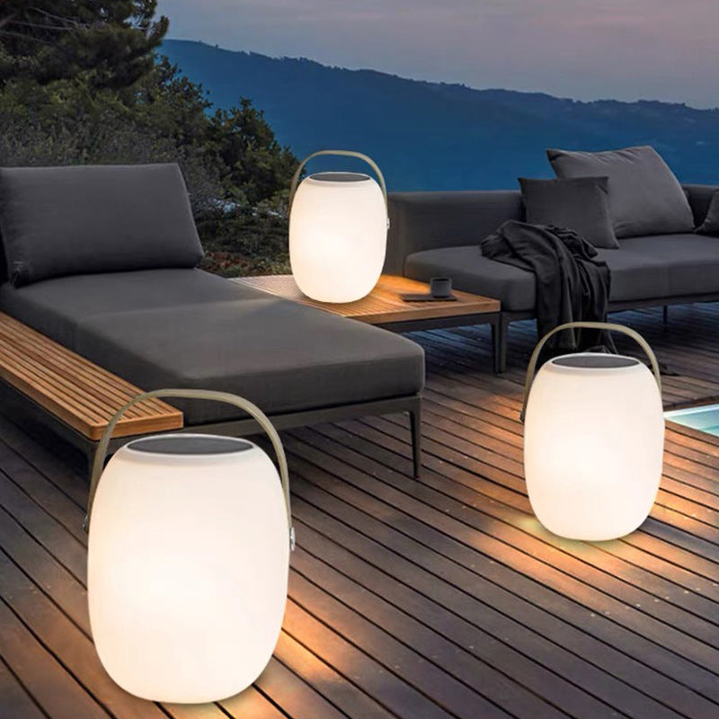 Tragbare LED Solarleuchte für den Garten – Solarlampen Outdoor mit Fernbedienung 1