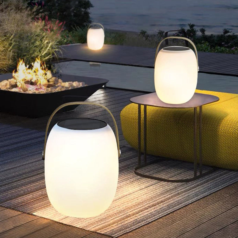 Tragbare LED Solarleuchte für den Garten – Solarlampen Outdoor mit Fernbedienung 2